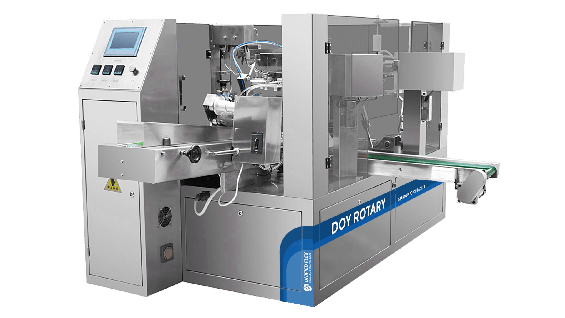 stand up pouch packaging machine - Doy Rotary