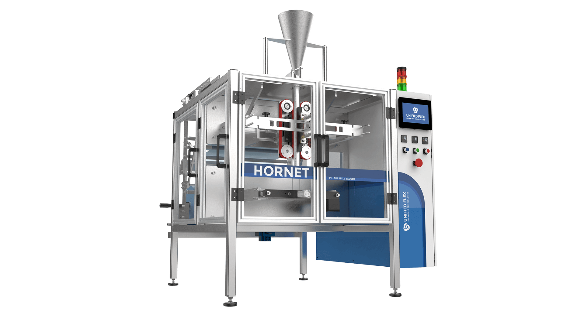 Vertobagger Hornet vertical form fill seal packaging machine