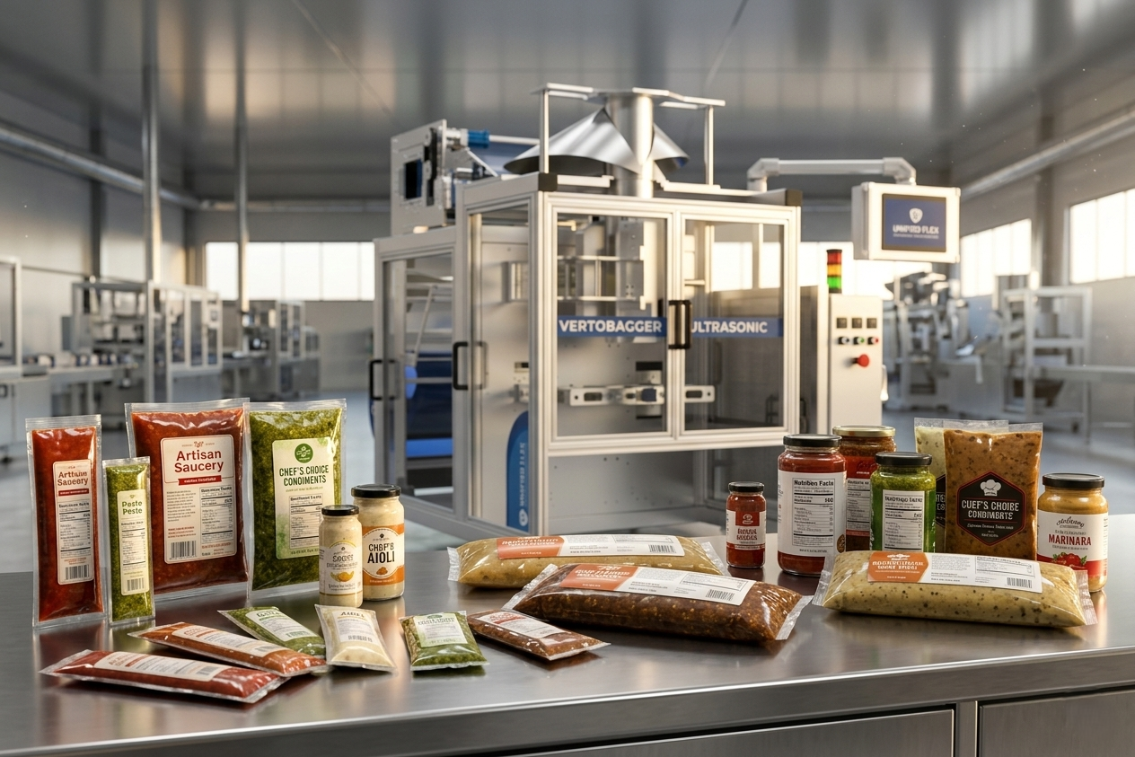 Learn how smart sauce packaging machines improve efficiency, reduce waste, and ensure consistent sealing for modern condiment production lines.