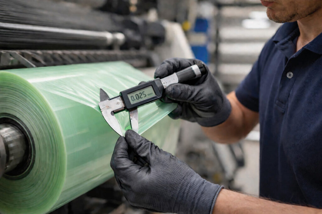 Mam Measuring Slitting Machine Rolls