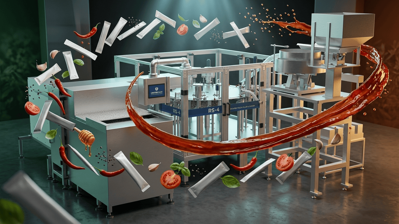 Can Stick Pack Machines Change Sauce Packaging?