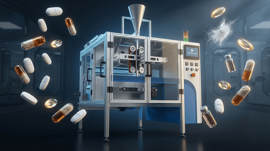How Do Multi-Function Pharma Packaging Machines Handle Liquids, Pills, and Powders-